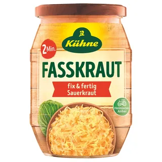 Carl Kühne KG (GmbH & Co.) Kühne Fasskraut Fix & Fertig Sauerkraut, 720ml