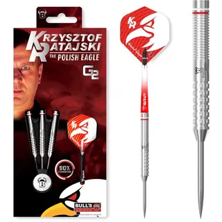 BULL'S Ratajski Original Generation 2 Steel Dart Silber, 22 g