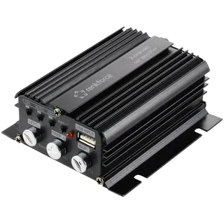 Renkforce RF-CMP-202 2-Kanal Endstufe 100 W Bluetooth®-/USB-Audiowiedergabe, Lautstärke-/Bass-/Höh