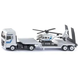Siku 1759 - MAN LKW Polizei-Spielzeug-Set Silber/Blau 1:87