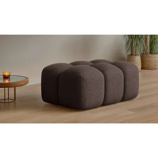 OTTO home »KALLIE Sitzhocker, Bubble-Optik, Maße B/T/H: 90/60/44 cm« moderne Steppung, hoher Sitzkomfort und modernes Design,