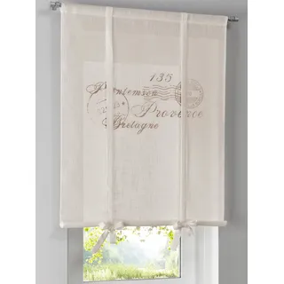 Heine Bändchenrollo in offwhite | Gr.: 140-x-45-cm