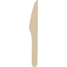 Furber, Einweggeschirr, Einweg-Messer 20 Stück Braun (20 x)