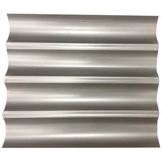 Patisse 3662 Baguette-Blech, Antihaftbeschichtung, 38 x 32 x 0,5 cm, silberfarben