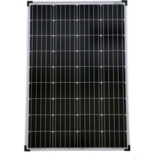 solartronics Solarmodul 100 Watt 1000x675x30 Monokristallin Solarpanel Solarzelle 5 Busbars 12V