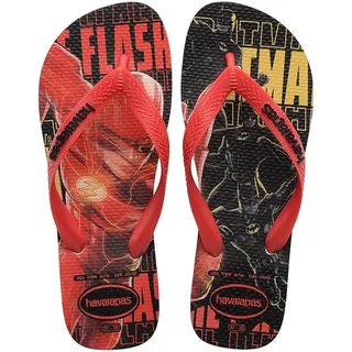 Havaianas - Top Heróis DC, Bequeme, Robuste und Leichte Badelatschen mit Helden- und Schurken-Sohlen, Unisex Erwachsene