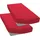 Spannbettlaken Jersey 90 x 200 cm rot