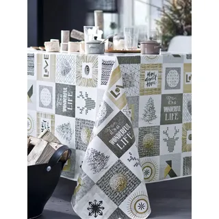 CALITEX Wonderful Life Wachstuch 140x250cm bunt