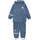 Basic Rainwear Set Solid PU Blau 80
