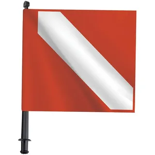 Seac Master Flagge mit Stab