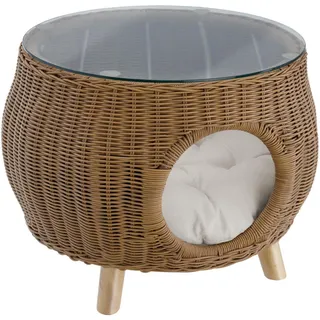 Tectake Tivoli Braun Rattan 54 x 40 cm
