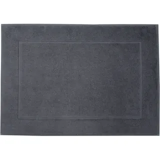 Badematte FRAMSOHN FROTTIER "Uni Basic Hotelmatte" Gr. 4, grau (anthrazit), H:11mm, Baumwolle, Badematten, Badematte, große Farbpalette, Hergestellt in Österreich, Badezimmerteppich