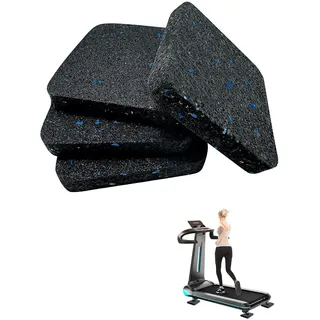 4 Stück Antivibrationsmatte, Schallschutzmatte, Premium Waschmaschinenauflage, Bodenschutzmatte Gummimatte, für Trockner Möbel und Schränke Trockner etc (9 * 9 * 2 CM)