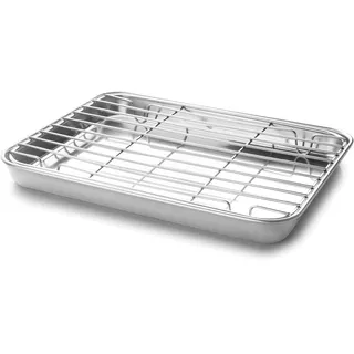 Lacor Essential Rack-Tablett Edelstahl 26,5 x 20,5 x 2,5 cm