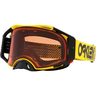 OAKLEY Airbrake MX Moto, Crossbrille Prizm - Gelb/Schwarz Bronze-Getönt