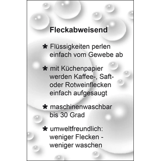 Tischdecke DELINDO LIFESTYLE "WIEN" Gr. 3, weiß, B:280cm L:140cm, Polyester, Tischdecken, Tischdecke, Fleckabweisend, pflegeleicht, 180 g/m2