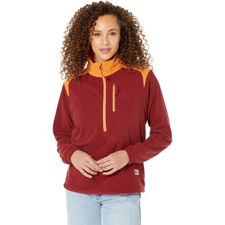 Fjallraven 84785-347-206 Vardag Lite Fleece W Sweatshirt Damen Bordeaux Red-Spicy Orange Größe L