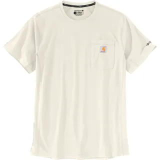Carhartt Force Relaxed-Fit, T-Shirt - Weiß (W03) - XL