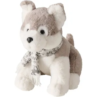 Boltze Plüschhund 28 cm Beige