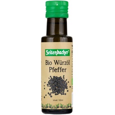 Seitenbacher Bio Würzöl Pfeffe I kaltgepresst I Erstpressung I BBQ I Grillen I Marinade I (1x100ml)