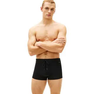 Tommy Hilfiger Herren Badehose Trunk mit Logo, Schwarz (Black), XXL