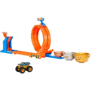 Mattel Hot Wheels Monster Trucks 2-in-1 Loop & Flip Challenge