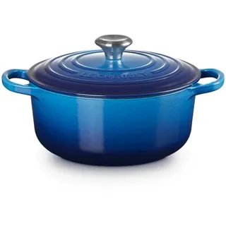 Le Creuset Signature Bräter 20 cm rund azure