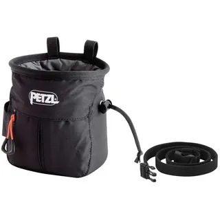 Petzl Sakapoche Chalkbag Schwarz/Grau