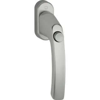 HOPPE Fenstergriff LIÈGE Druckknopf, Vierkant 7 x 40, Edelstahl Effekt