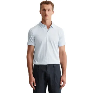 Poloshirt MARC O'POLO, Herren, Gr. XL, beige (starlight), Jersey, Obermaterial: 100% Baumwolle, Shirts Poloshirt, mit lebendiger, bewegter Oberfläche