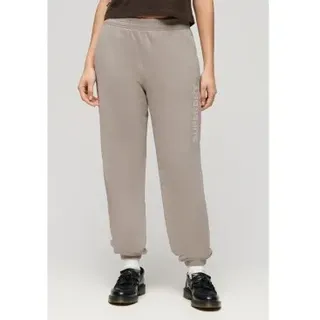 Superdry für Damen. W7011020A Sportswear Boyfriend Fit Jogger-Hose braun (M), Lässig, Baumwolle
