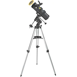 Bresser Teleskop Spica 130/1000 EQ3 - Spiegelteleskop mit Smartphone-Adapter & Sonnenfilter