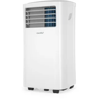 Comfee Mobiles Klimagerät MPPH-09CRN7, 3-in-1 Klimaanlage mit Abluftschlauch, Kühlen&Entfeuchten&Ventilieren, 9000 BTU, 2.6kW, für Räume ca. 80m3(31m2), EEK A