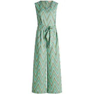 Cartoon Jumpsuit "Jumpsuit mit Bindegürtel", mint, grün