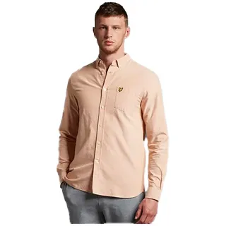 Lyle & Scott Lw1302v Langarmhemd - Orange - M