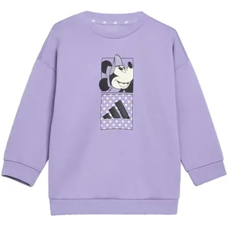 adidas Baby - Mädchen Disney Minnie Mouse Set Track_Suit, magic lilac/off white, 6-9 Months