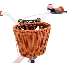 PUKY Chaos Korb | Größe M | Lenkerkorb für Laufräder, Scooter und 12" Fahrräder | Fahrradkorb für Kinder | Geflochtener Korb aus flexiblem Kunststoff