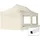 Faltpavillon 3 x 6 m inkl. 4 Seitenteile Creme