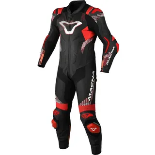 Macna Armadyl, Lederkombi 1tlg. - Schwarz/Rot/Weiß - 50