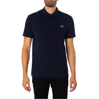 Lacoste Poloshirt aus Baumwollmischung in normaler Passform, Blau M - Blau