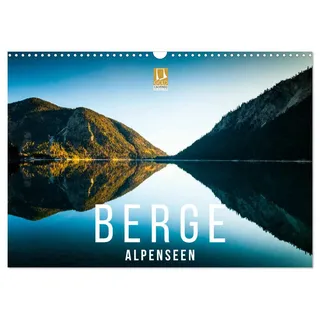 Berge. Alpenseen (Wandkalender 2026 DIN A3 quer), CALVENDO Monatskalender: Eindrucksvolle Motive aus der Alpenregion in 4 Jahreszeiten (CALVENDO Natur)