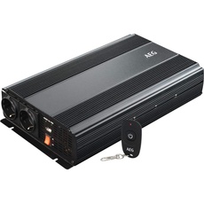 AEG Automotive Modifizierter Sinus-Spannungswandler 1500 W, 12 V DC auf 230 V AC, mit Funkfernbedienung, Wechselrichter Inverter Stromwandler