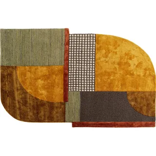 Kare Seventy Kurzflorteppich 170 x 240 cm Mehrfarbig