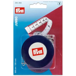 Prym 282260 Maßband 3 m Polyvinylchlorid (PVC) Schwarz, Weiß