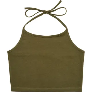 Brandit Neckholder, Top Damen - Oliv - XS