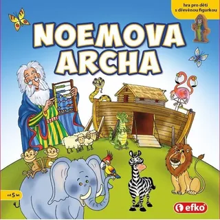Brettspiel Noahs Arche – Tierpaare sammeln nach Farben zum Schiff bringen