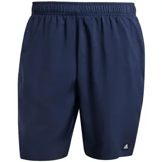 Adidas Solid CLX Classic-Length Badeshorts Legend Ink / Black M