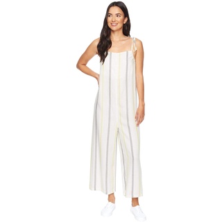 Hurley Damen W Sunday Jumpsuit Kleider, White, M