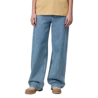 Carhartt WIP W Jane Pant Blue Heavy Stone Was 27
