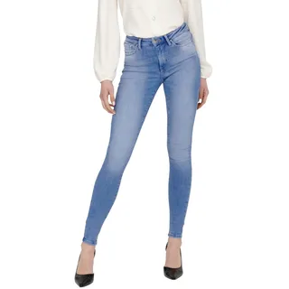 Only Jeans ONLPOWER MID PUSH UP SK REA934 Blau